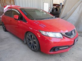 2014 Honda Civic SI Red Sedan 2.4L Vtec Mt #A24929
